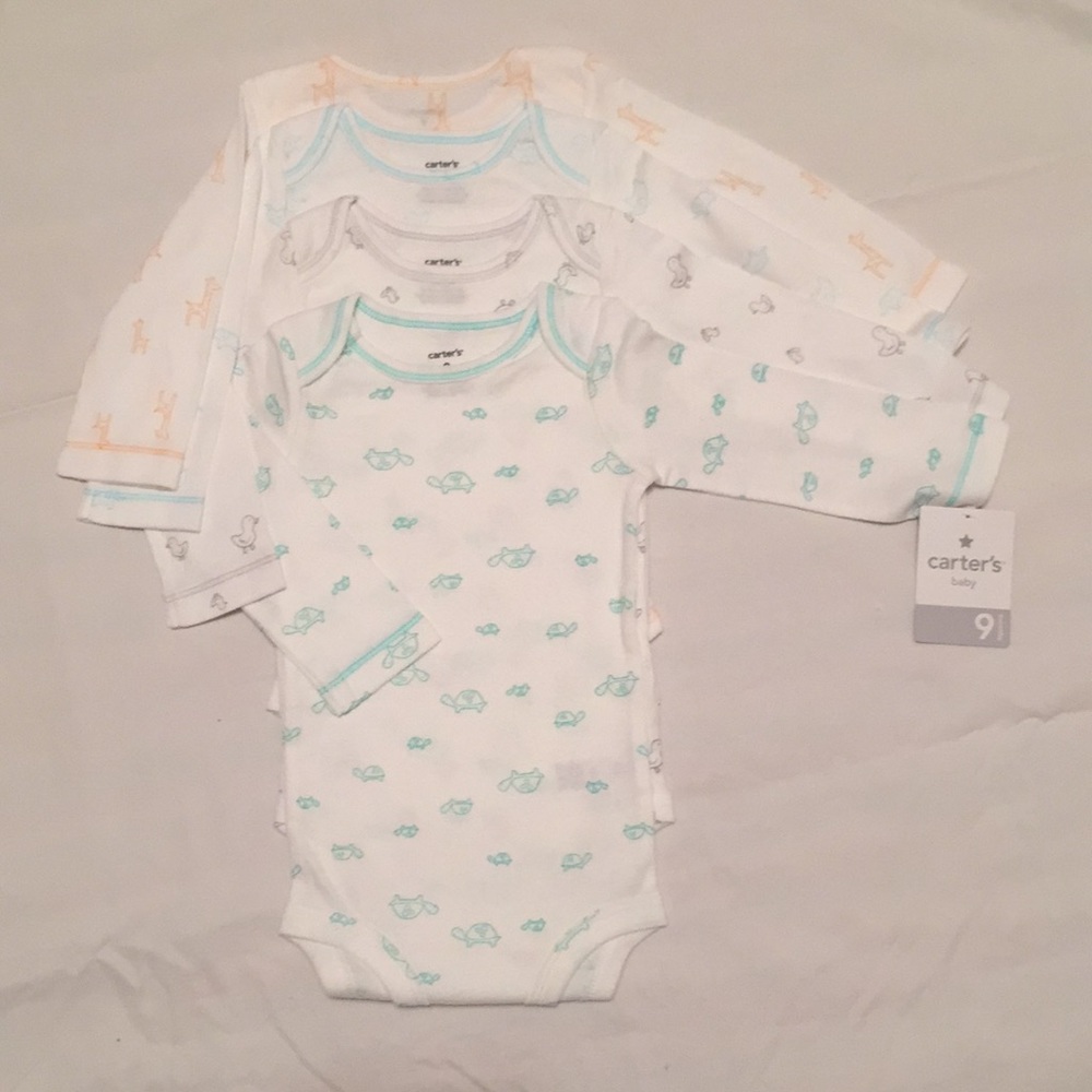 Carter's 9M Four Pack Bodysuits.